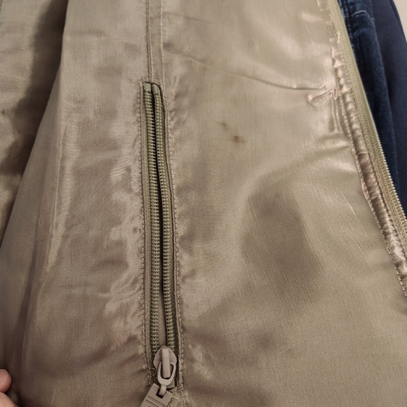 UBU Faux Suede Zip Front Vest, sz S - Picture 7 of 11